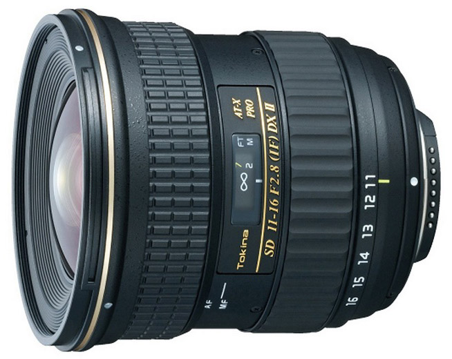 Tokina 11-16mm f:2.8 DX II lens